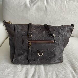 Louis Vuitton Lumineuse PM Dark Brown Monogram Leather Bag